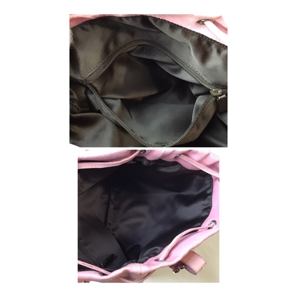 🛍Pink YSL YVES SAINT LAUREN Canvas Kahala Tote PM - Picture 8 of 9